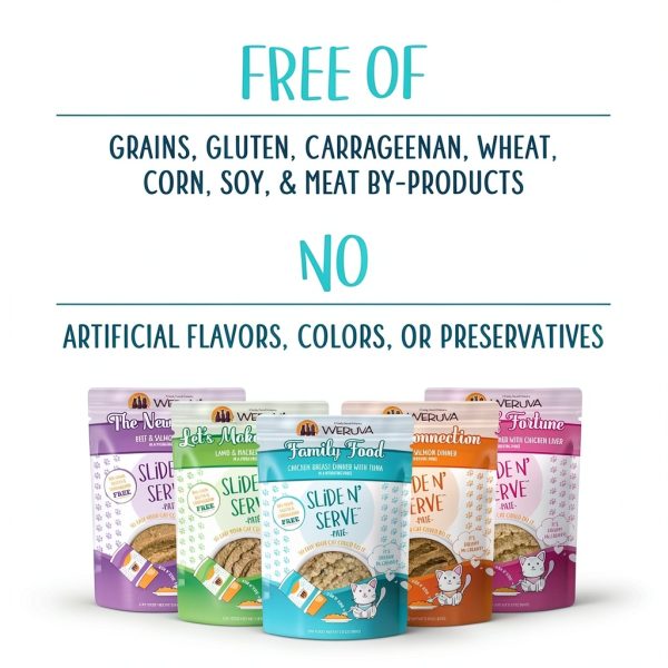 Weruva Cat Food Pouches Grain Free Variety Pack Paté-7