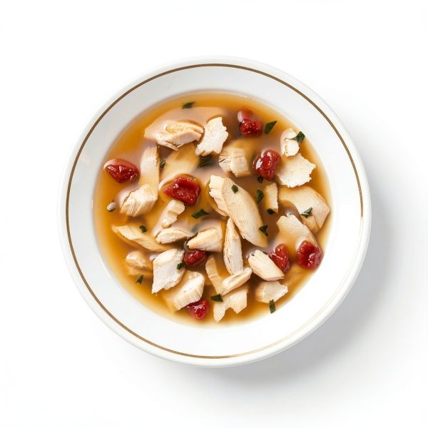 Purina Fancy Feast Salmon Broth Grain Free Cat Food Topper-1