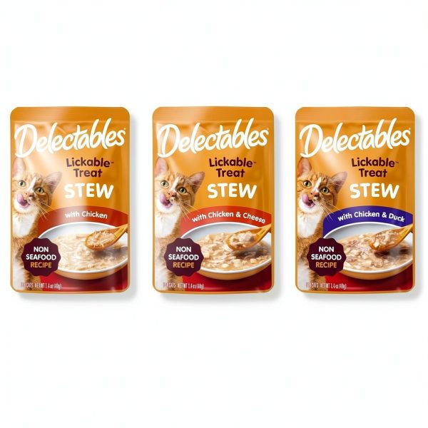 Hartz Delectables Lickable Cat Treats Stew Chicken-5