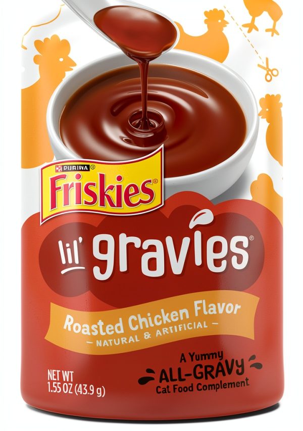 Purina Fancy Feast Gravy Lickable Cat Treat Roasted Chicken-0