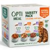 Optimeal Grain Free Wet Cat Food Variety Pack Pouches-0