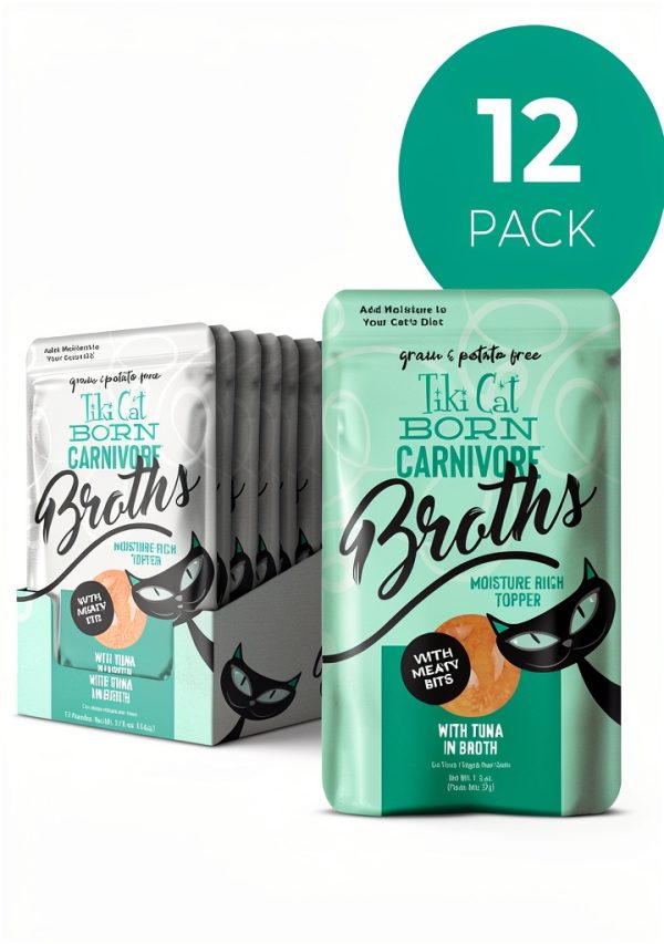 Tiki Cat Broth Hydration Supplement for Cats Food Add On-1