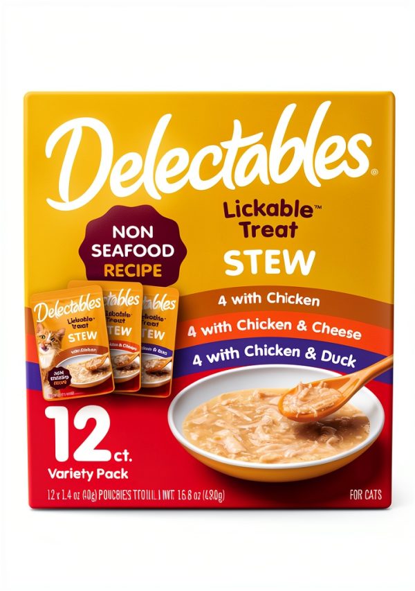 Hartz Delectables Lickable Cat Treats Stew Chicken-0