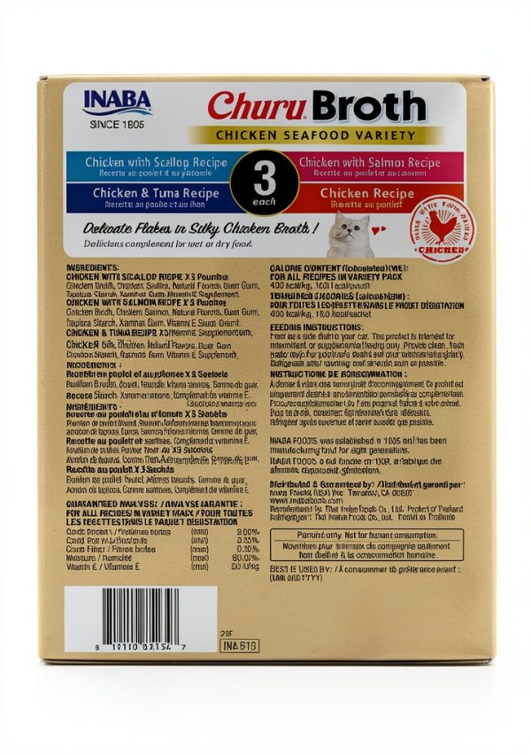 Inaba Cat Food Pouches Grain Free High Moisture Variety-1