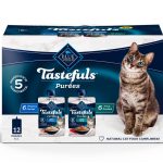 BLUE Tastefuls Purées Wet Cat Food Complement Treats-0