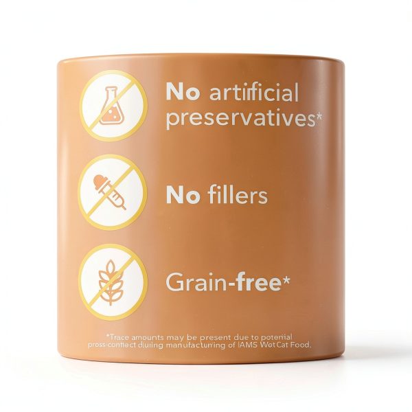 IAMS Grain Free Wet Cat Food Chicken Gravy 24 Count-6