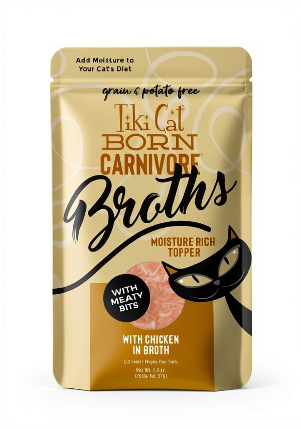 Tiki Cat Broth Hydration Supplement for Cat Food-0