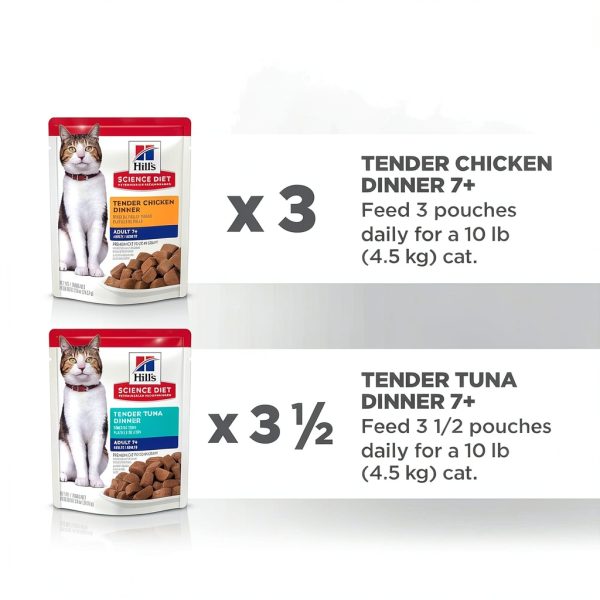 Hills Cat Food Pouches Taurine for Heart Health-9