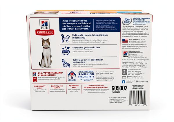 Hills Cat Food Pouches Taurine for Heart Health-1