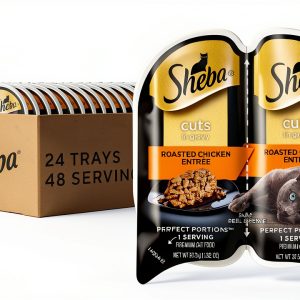 Sheba Perfect Portions Wet Cat Food Cuts in Gravy-0