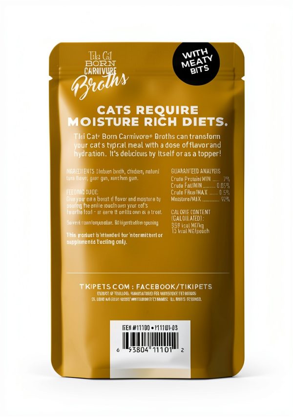 Tiki Cat Broth Hydration Supplement for Cat Food-2