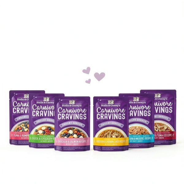 Stella Chewys Cat Food Pouches Grain Free Wet Food-9