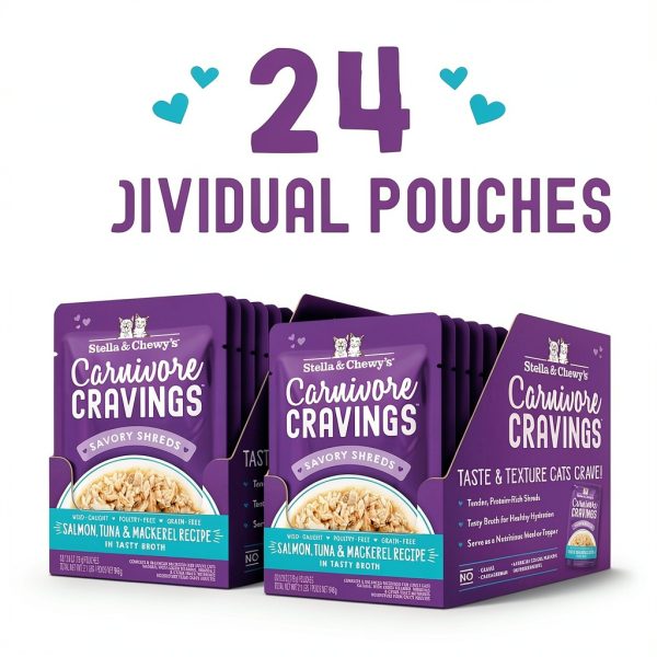 Stella Chewys Cat Food Pouches Grain Free Wet Food-6