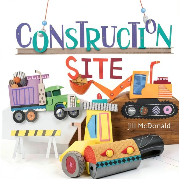 Hello World Construction Vehicles Book Preschool Learning-0