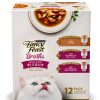 Purina Fancy Feast Broths Grain Free Cat Food Toppers-0