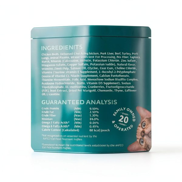 Optimeal Grain Free Wet Cat Food Variety Pack Pouches-4