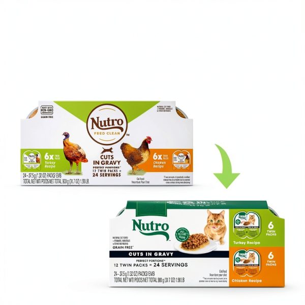 Nutro Perfect Portions Wet Cat Food Cuts in Gravy Variety-1