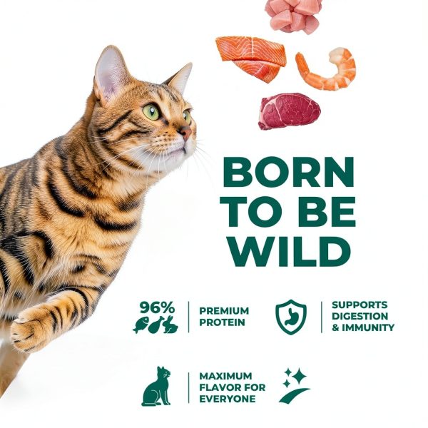 Optimeal Grain Free Wet Cat Food Variety Pack Pouches-2