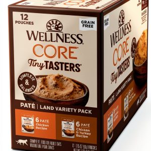 Wellness Tiny Tasters Grain Free Wet Cat Food Topper-0