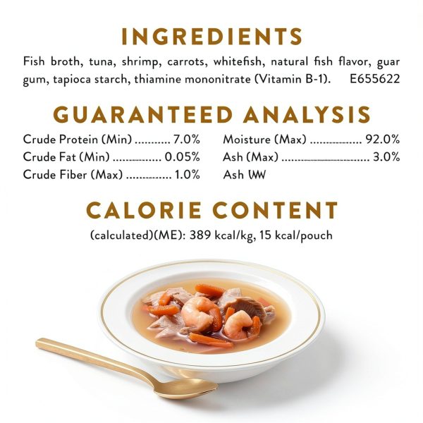 Fancy Feast Seafood Broths High Protein Cat Food Topper-4