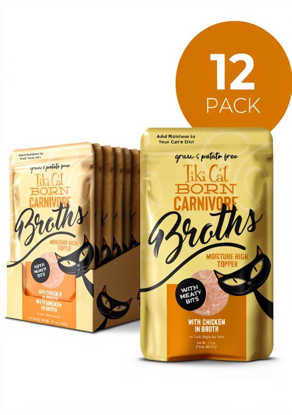 Tiki Cat Broth Hydration Supplement for Cat Food-1
