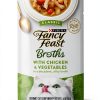 Purina Fancy Feast Cat Food Broth Chicken Vegetables Topper-0