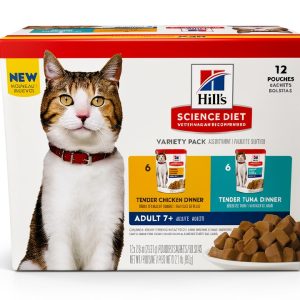 Hills Cat Food Pouches Taurine for Heart Health-0