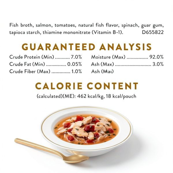 Purina Fancy Feast Salmon Broth Grain Free Cat Food Topper-4