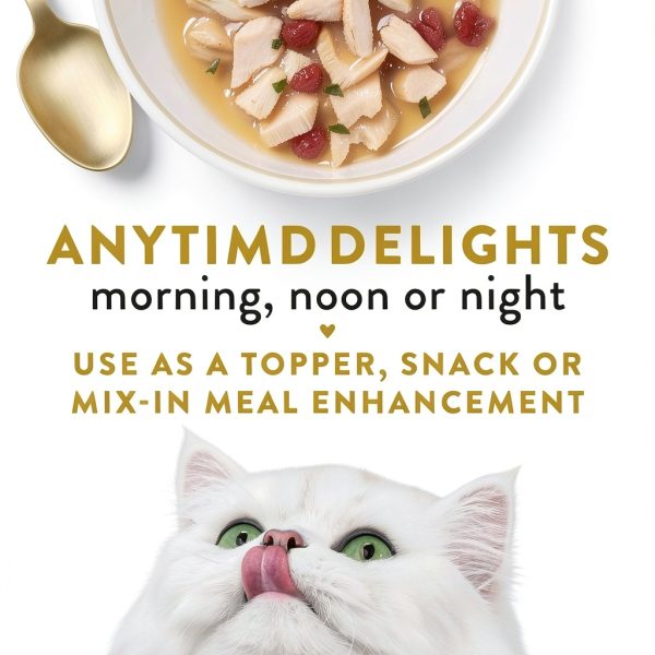 Purina Fancy Feast Salmon Broth Grain Free Cat Food Topper-3