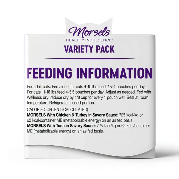 Wellness Grain Free Wet Cat Food Variety Pack Pouches-7