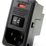 Corcom P Series Power Entry Plug Quick Connect 6A-0
