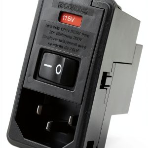 Corcom P Series Power Entry Plug Quick Connect 6A-0