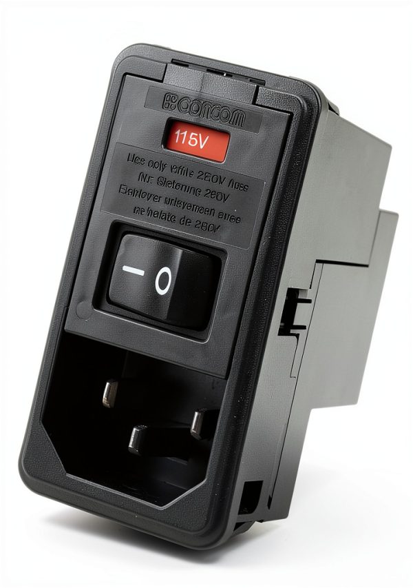 Corcom P Series Power Entry Plug Quick Connect 6A-0