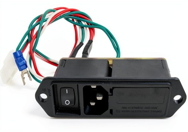 CORCOM TE CONNECTIVITY M Series Power Entry Module 240VAC 6A-0