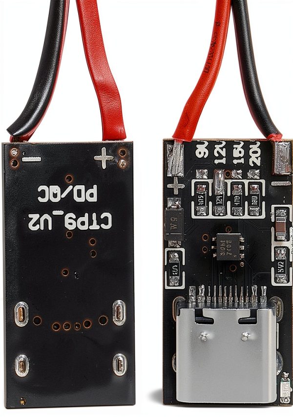 USB-C PD3.0 Trigger Board hiBCTR 10pcs Adjustable 20V/5A Module Black-1