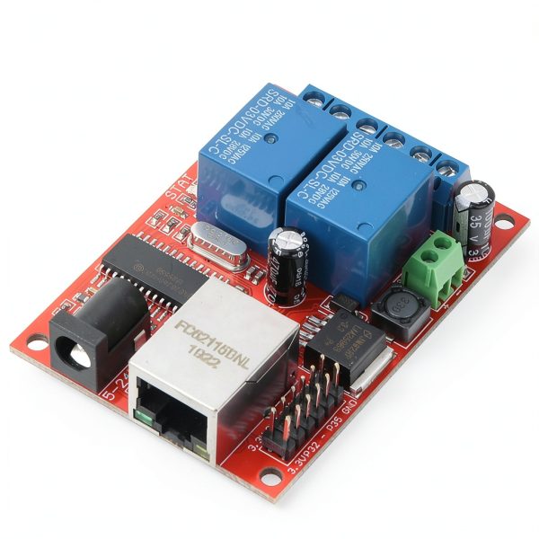 Jectse Industrial Microcontroller Relay Module with 2‑Way Relay-8