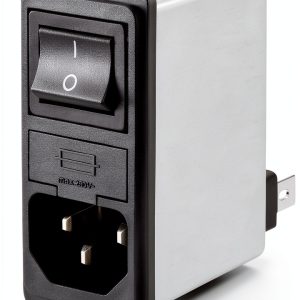 Power Entry Module Schaffner FN282-6-06 Compact EMI Shielded Unit-0