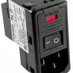 Corcom TE Connectivity PS0S0SS60 Entry Module Plug 6A Panel Mount-0