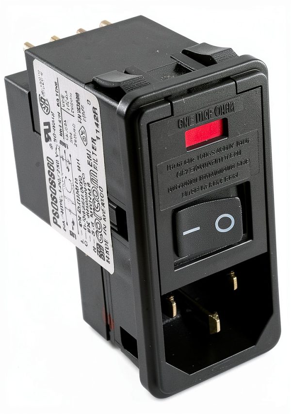 Corcom TE Connectivity PS0S0SS60 Entry Module Plug 6A Panel Mount-0