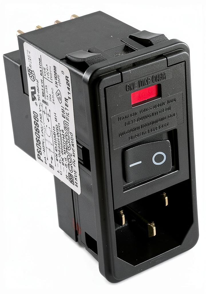 Installing Corcom TE Connectivity PS0S0SS60 Entry Module Plug 6A Panel Mount on a wooden bench