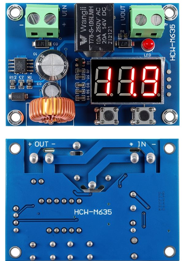 AEDIKO XH-M609 DC Voltage Protection Module with LED Display 12-36V-1