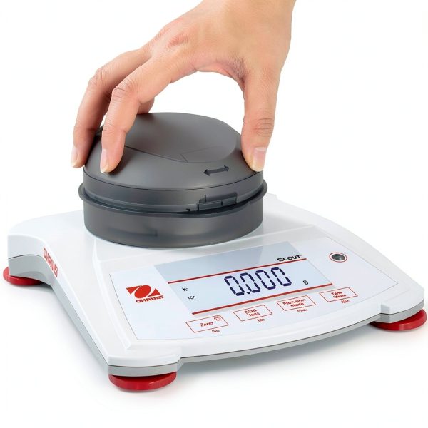 Ohaus SPX222 Scout Portable Toploading Balance 220g Capacity with LCD-2